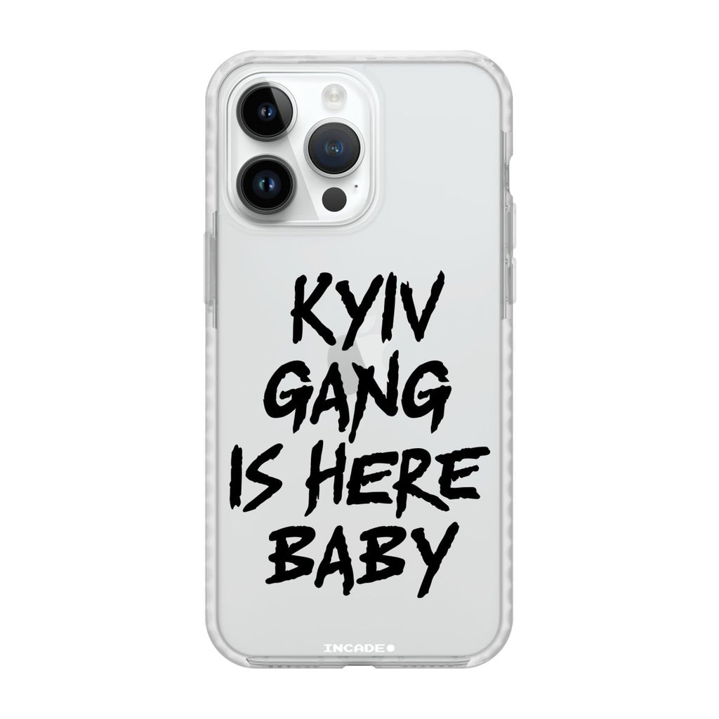 Чохол для iPhone 14 Pro kyiv black - INCADE