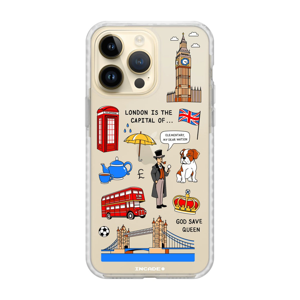 Чохол для iPhone 14 Pro LONDON - INCADE