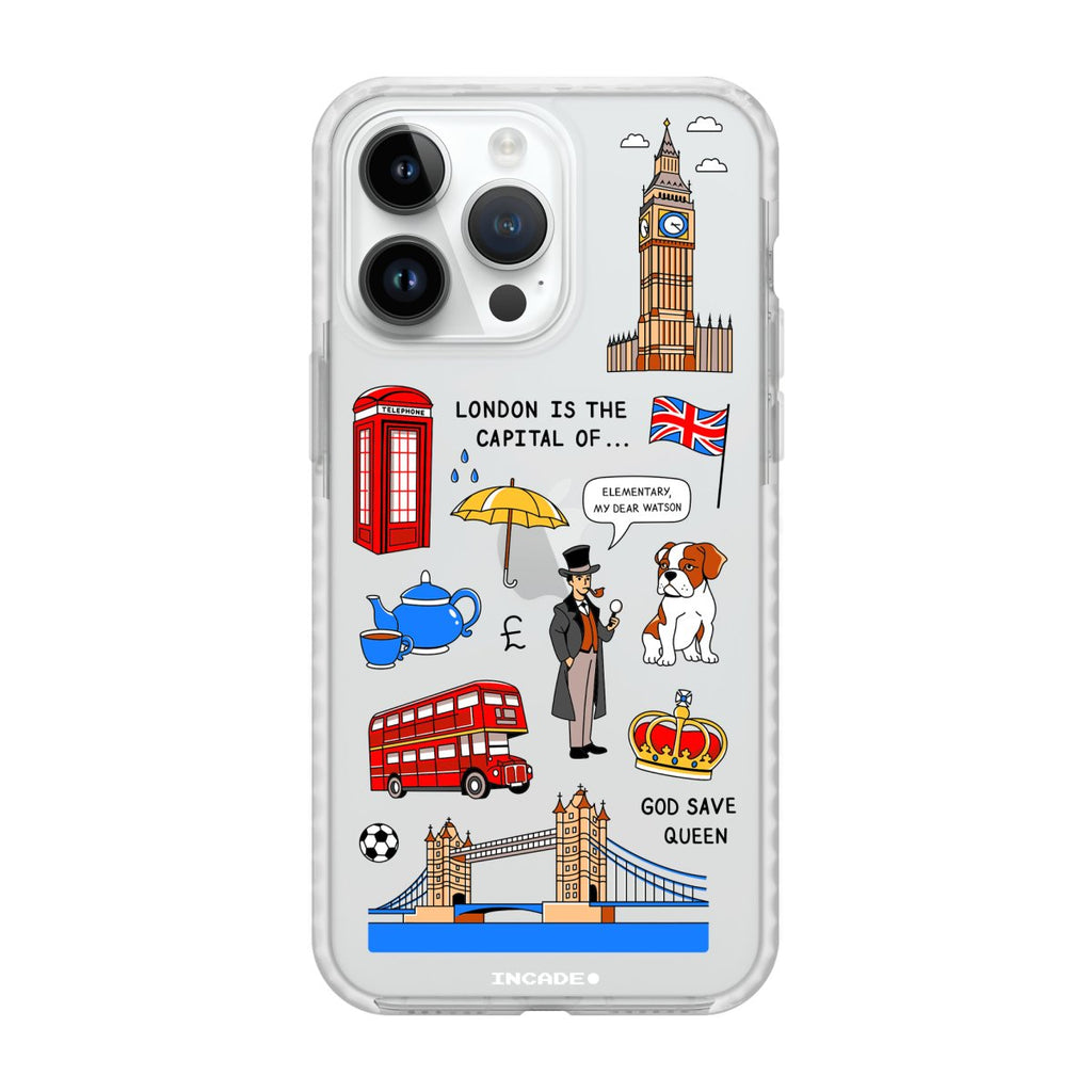 Чохол для iPhone 14 Pro LONDON - INCADE