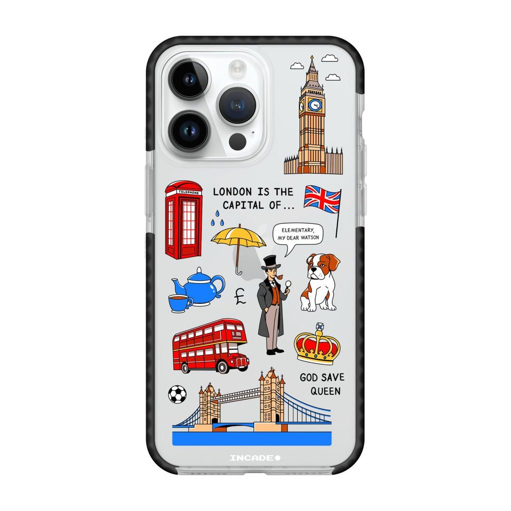 Чохол для iPhone 14 Pro LONDON - INCADE