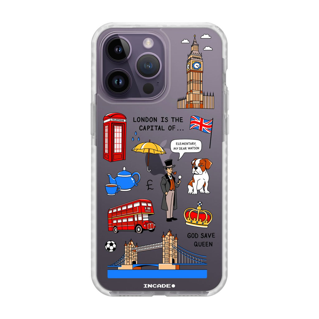 Чохол для iPhone 14 Pro LONDON - INCADE