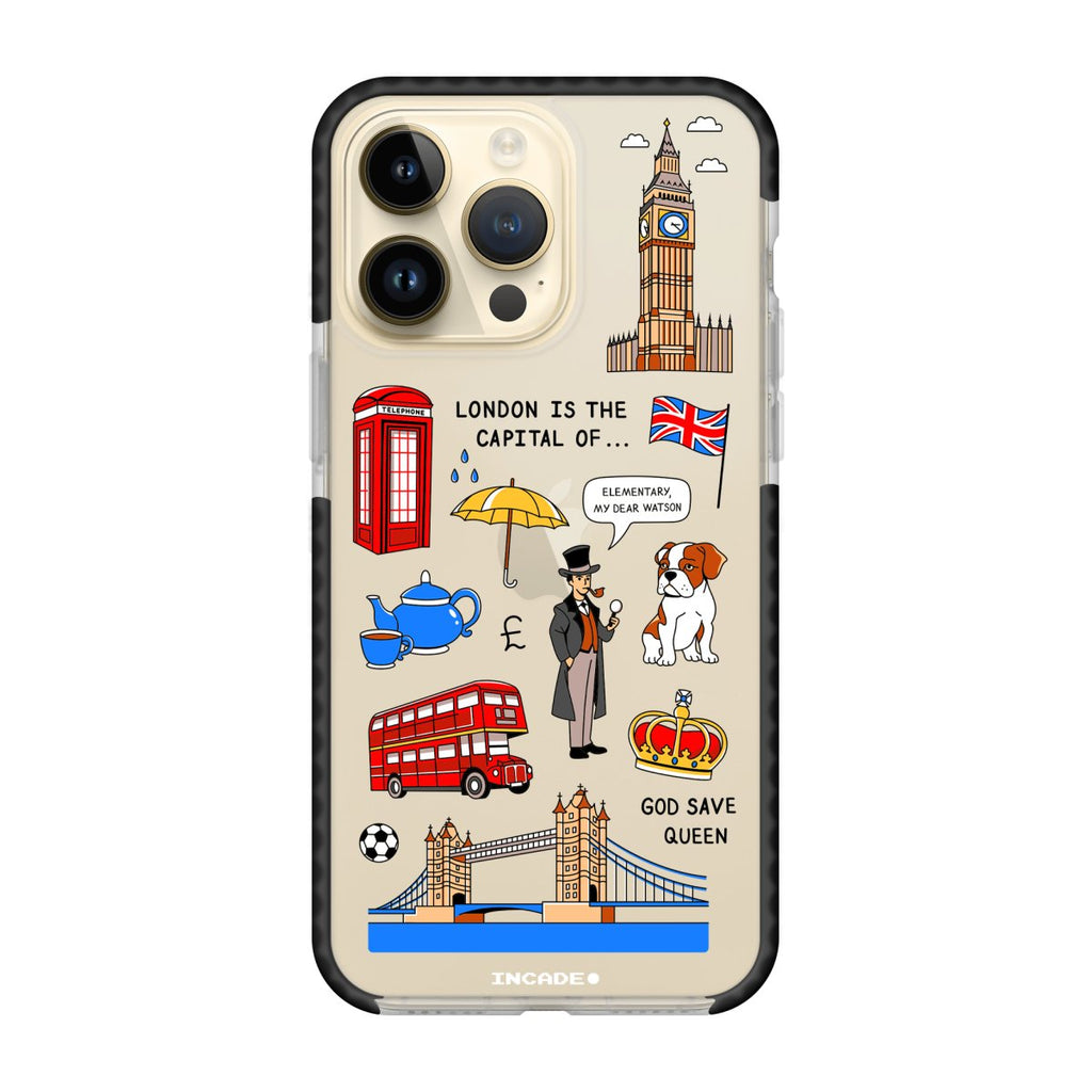 Чохол для iPhone 14 Pro LONDON - INCADE