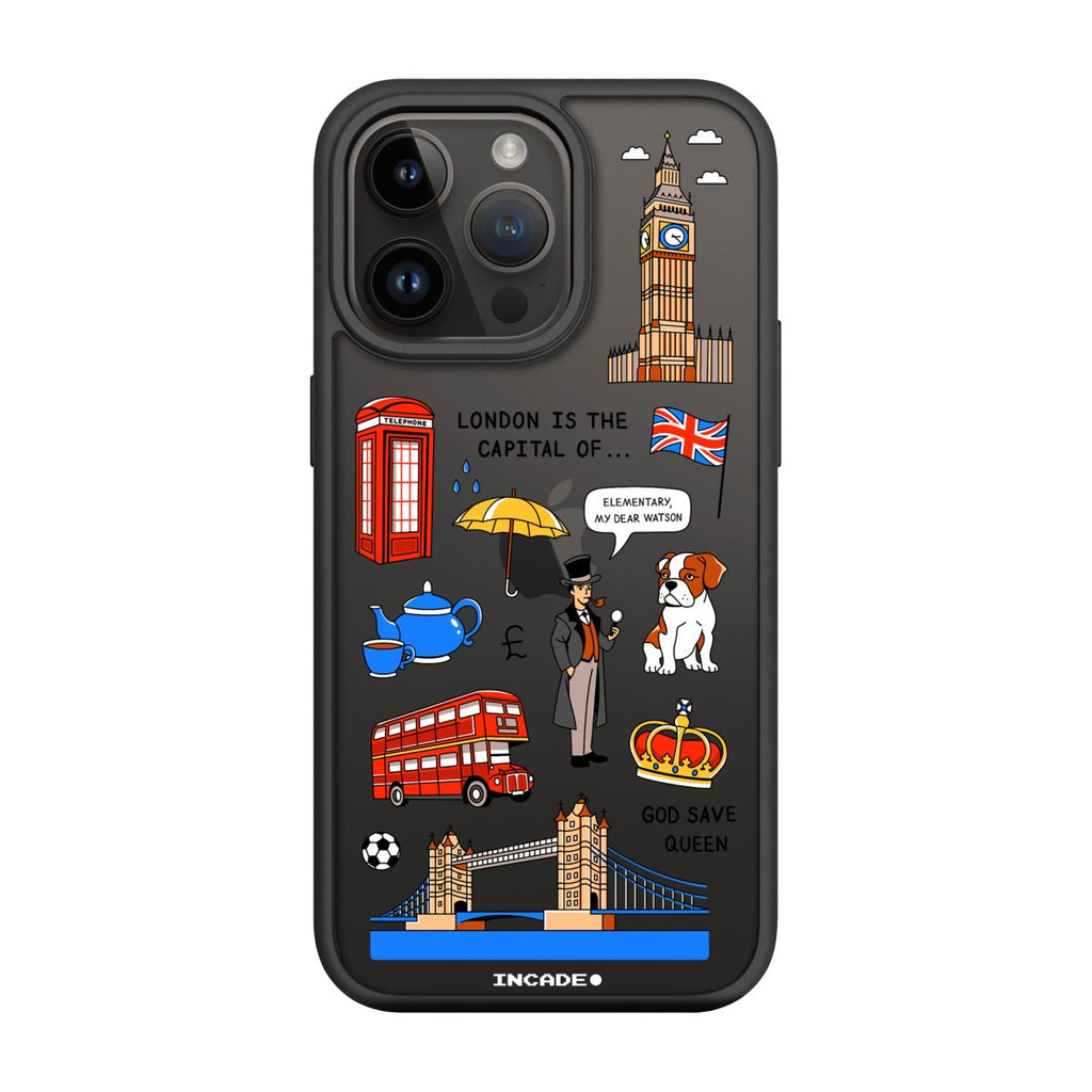 Чохол для iPhone 14 Pro LONDON - INCADE