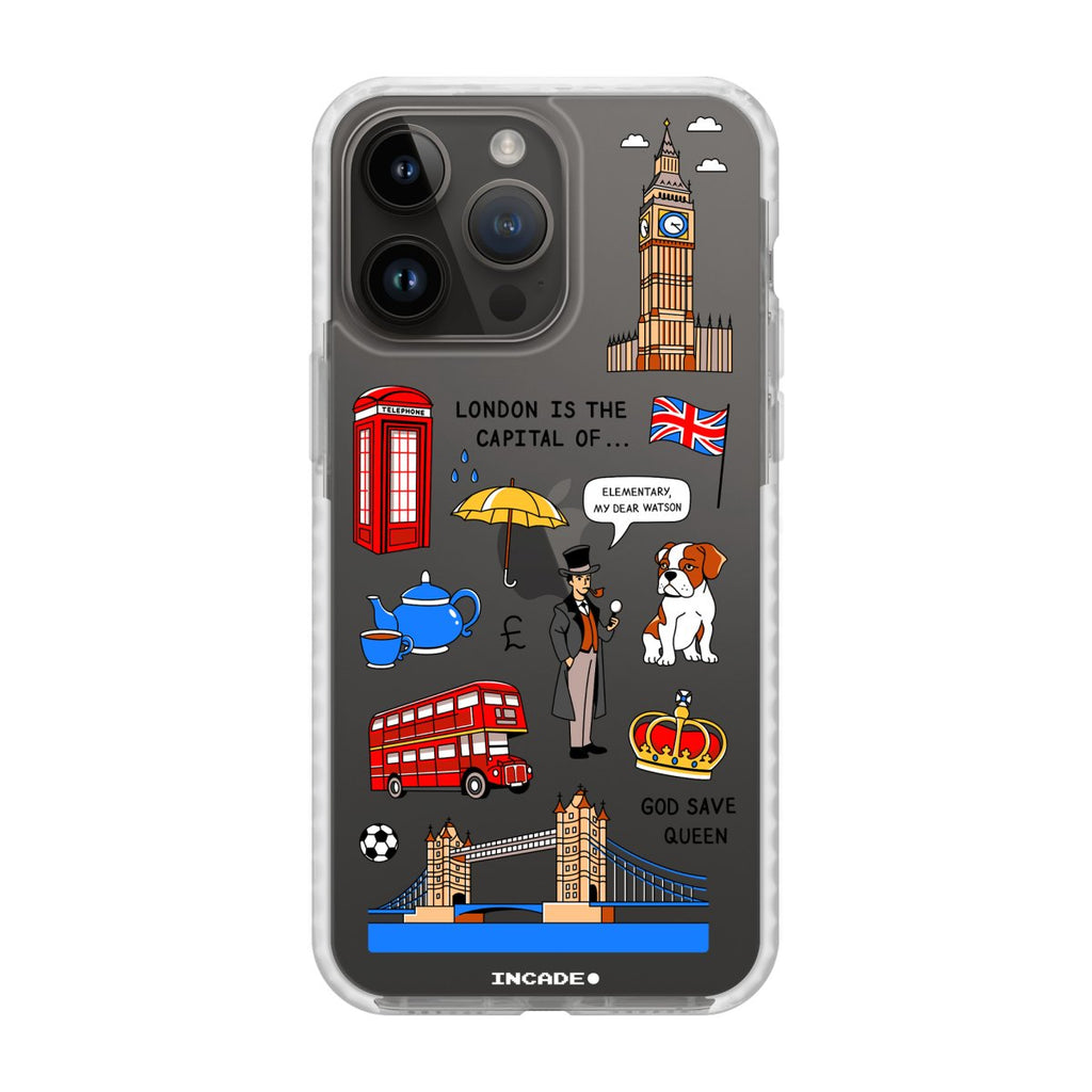 Чохол для iPhone 14 Pro LONDON - INCADE