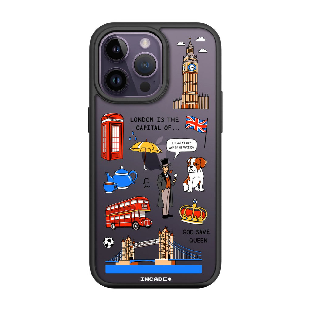 Чохол для iPhone 14 Pro LONDON - INCADE