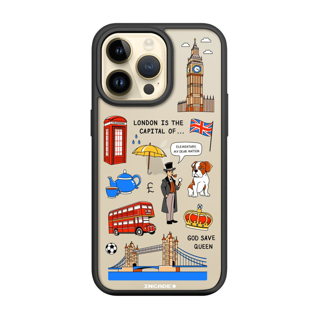 Чохол для iPhone 14 Pro LONDON - INCADE