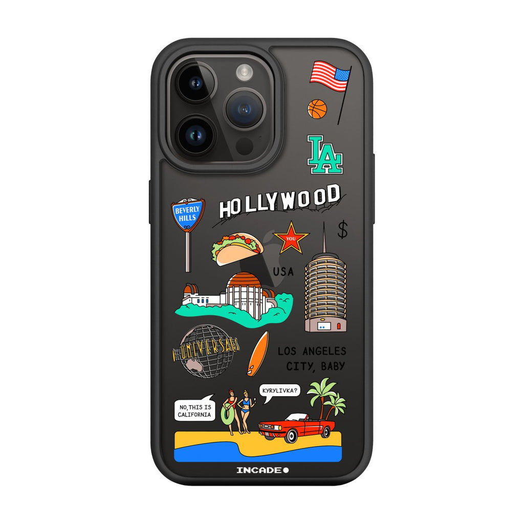 Чохол для iPhone 14 Pro LOS ANGELES - INCADE