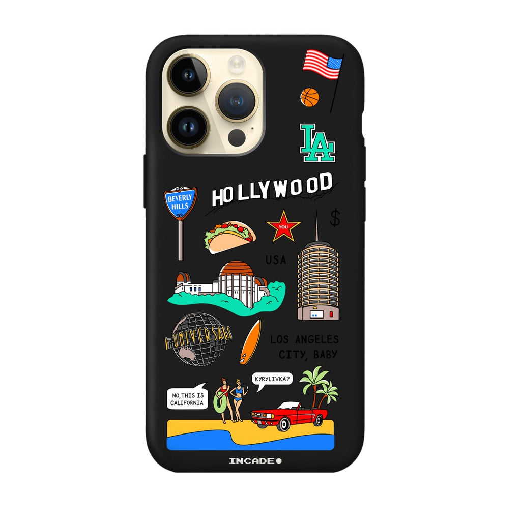 Чохол для iPhone 14 Pro LOS ANGELES - INCADE