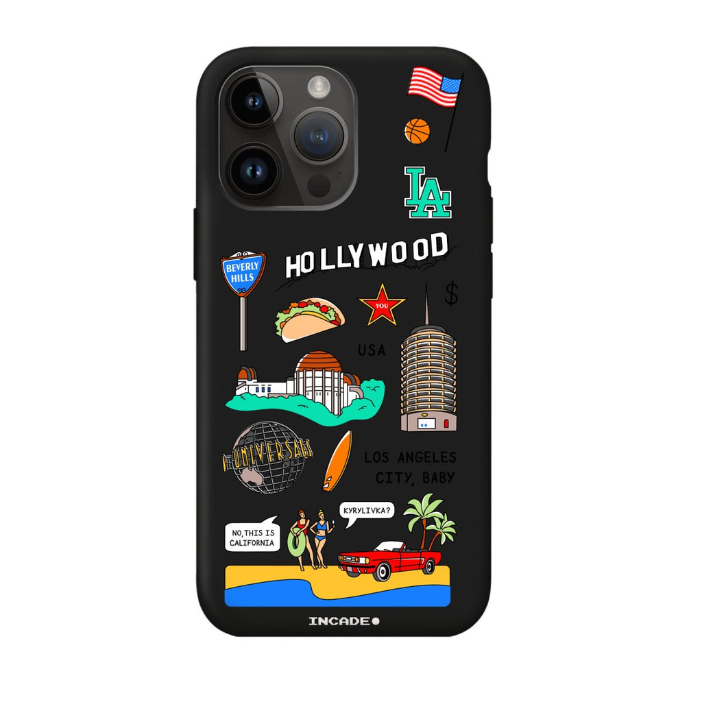 Чохол для iPhone 14 Pro LOS ANGELES - INCADE