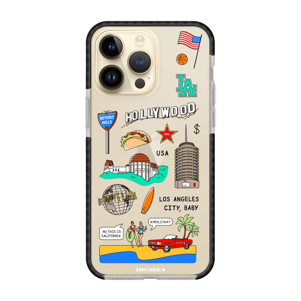 Чохол для iPhone 14 Pro LOS ANGELES - INCADE