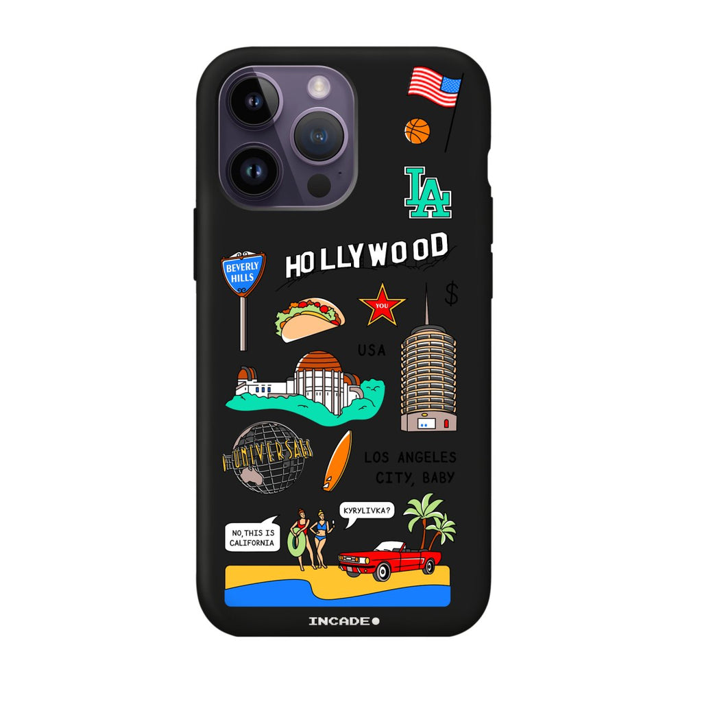 Чохол для iPhone 14 Pro LOS ANGELES - INCADE