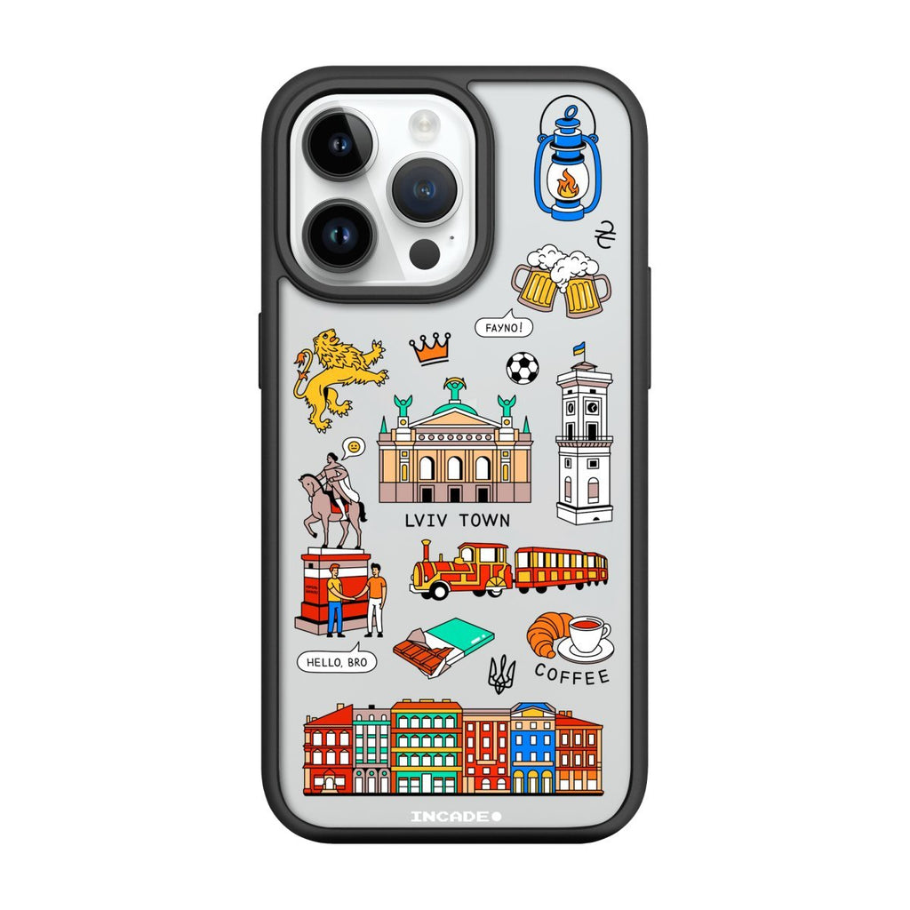 Чохол для iPhone 14 Pro LVIV - INCADE