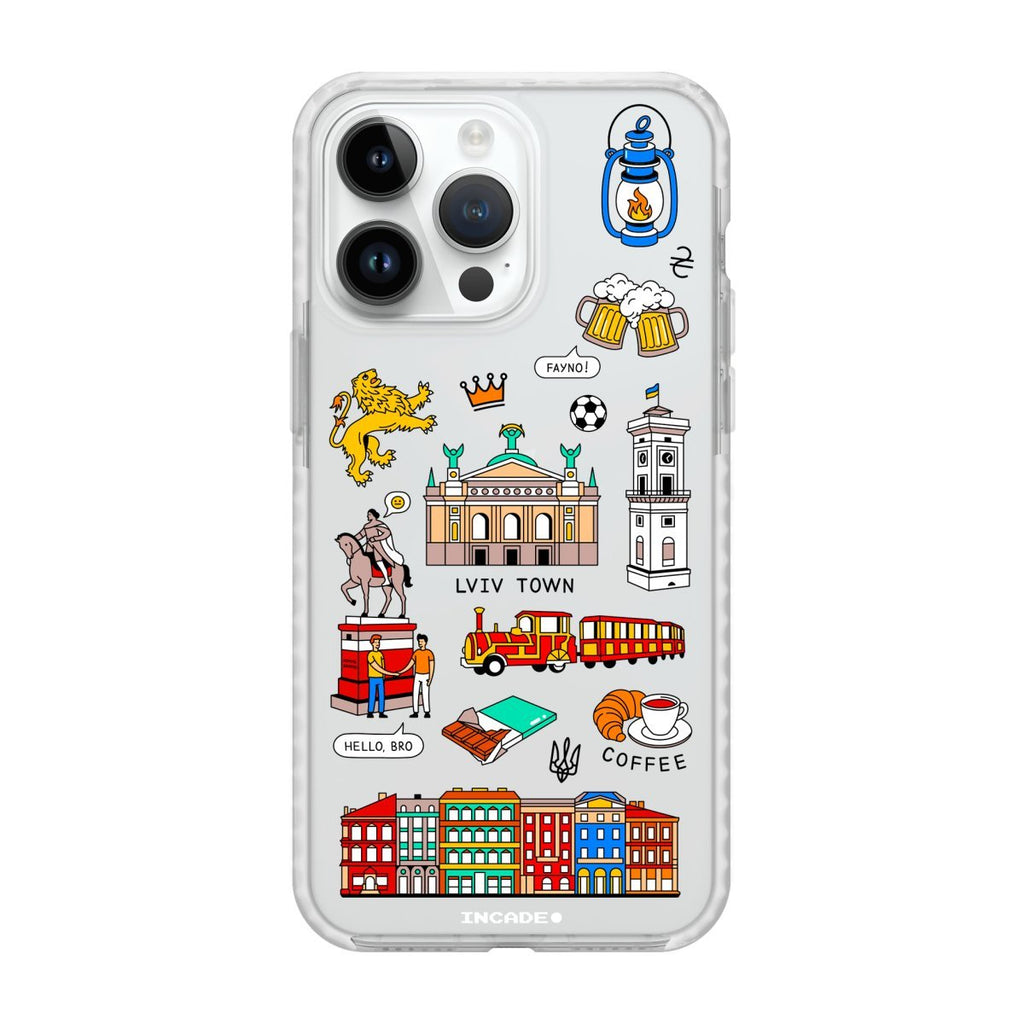Чохол для iPhone 14 Pro LVIV - INCADE