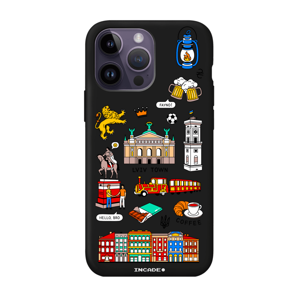 Чохол для iPhone 14 Pro LVIV - INCADE