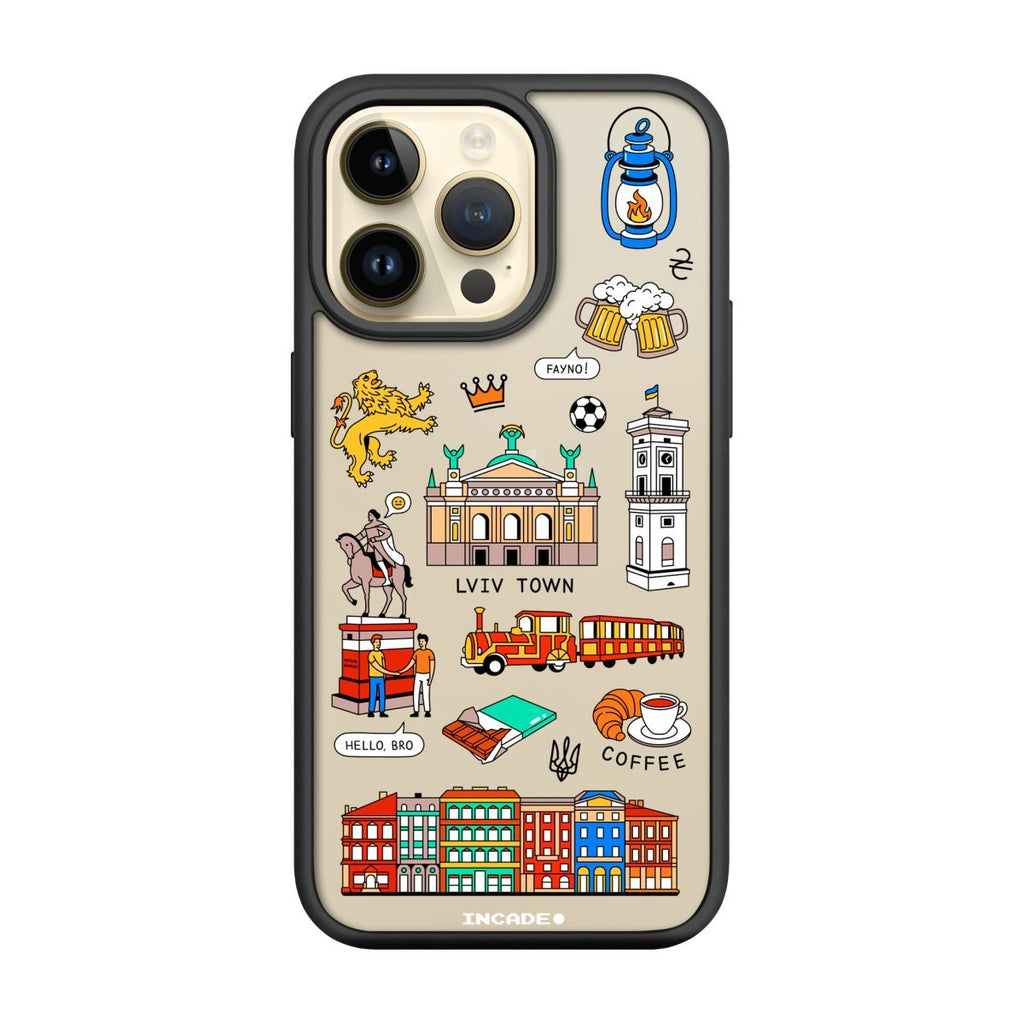 Чохол для iPhone 14 Pro LVIV - INCADE