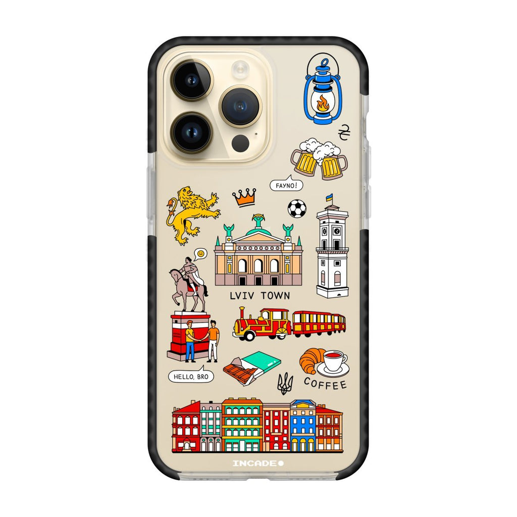 Чохол для iPhone 14 Pro LVIV - INCADE