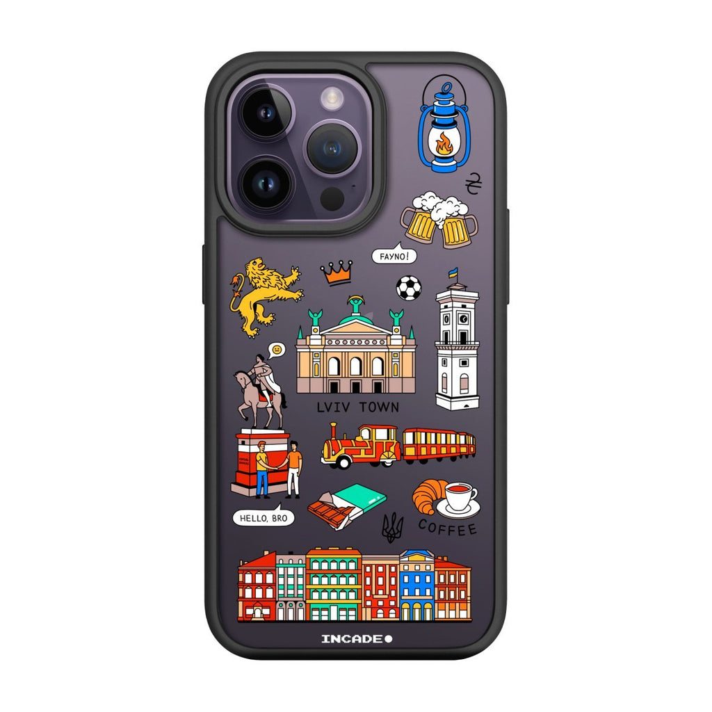 Чохол для iPhone 14 Pro LVIV - INCADE