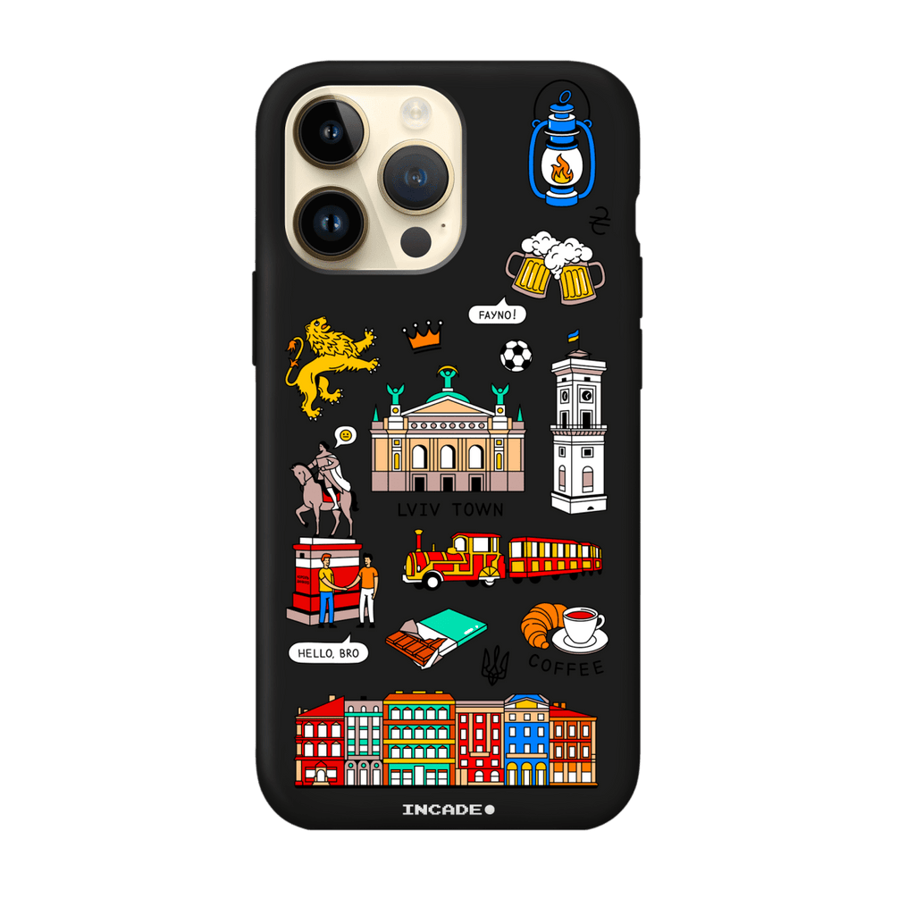 Чохол для iPhone 14 Pro LVIV - INCADE