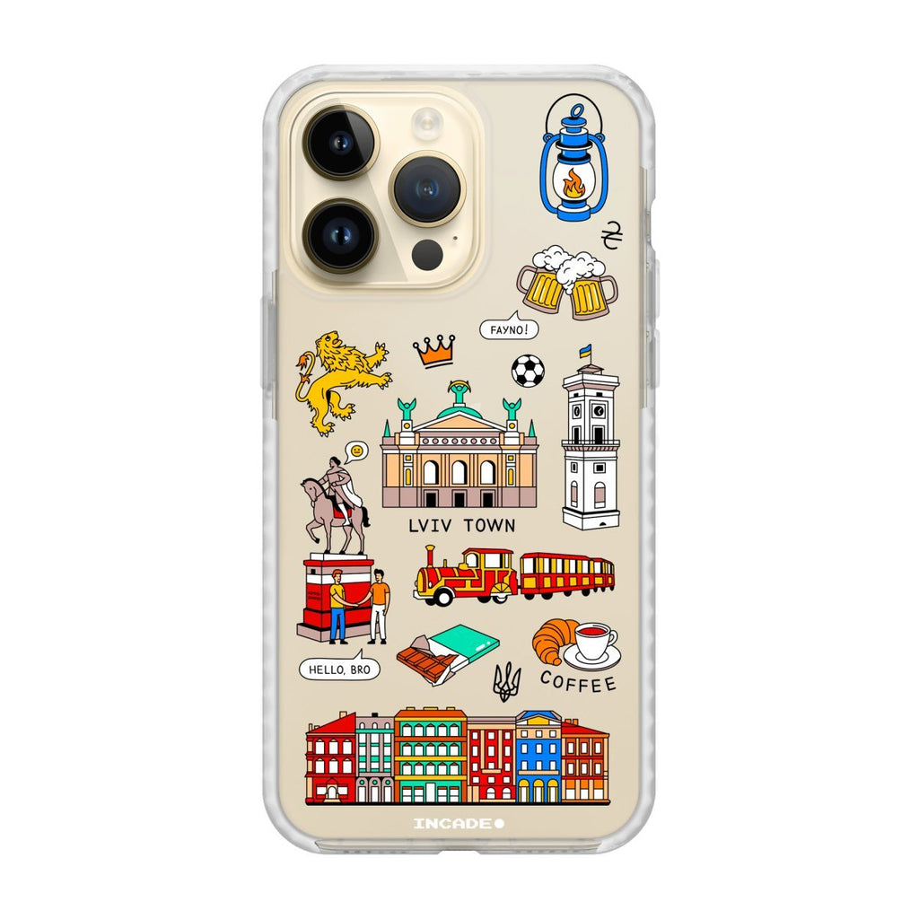 Чохол для iPhone 14 Pro LVIV - INCADE