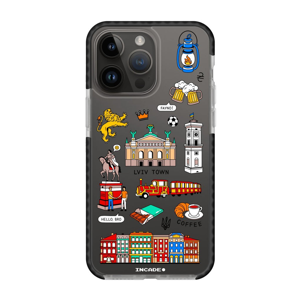 Чохол для iPhone 14 Pro LVIV - INCADE