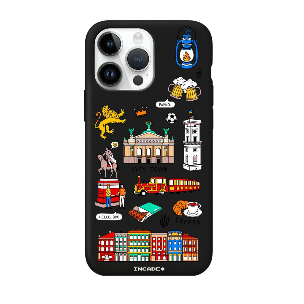 Чохол для iPhone 14 Pro LVIV - INCADE