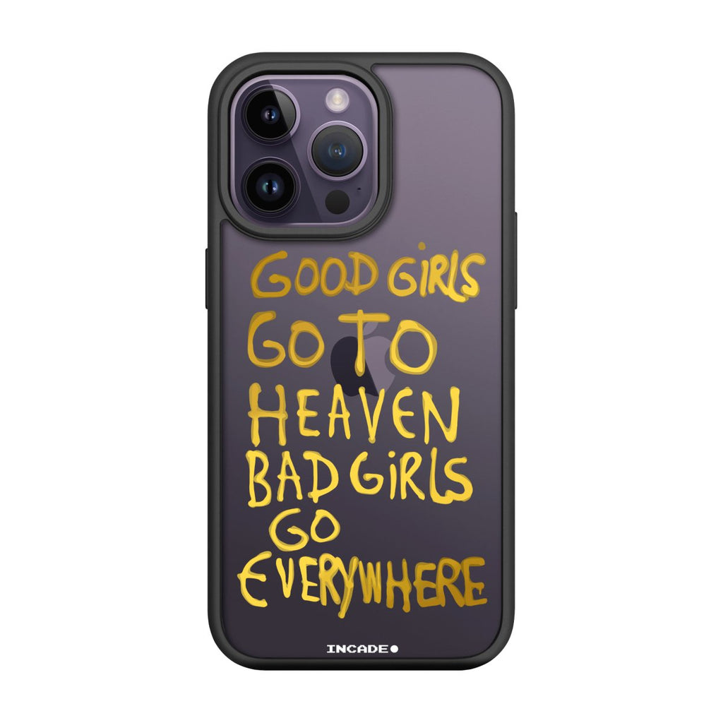 Чохол для iPhone 14 Pro Max bad girl gold - INCADE