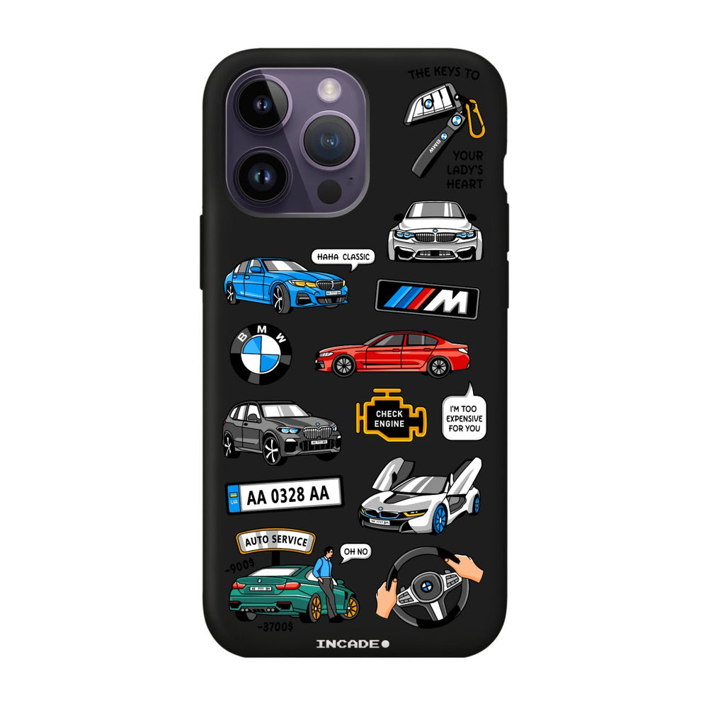 Чохол для iPhone 14 Pro Max BMW - INCADE