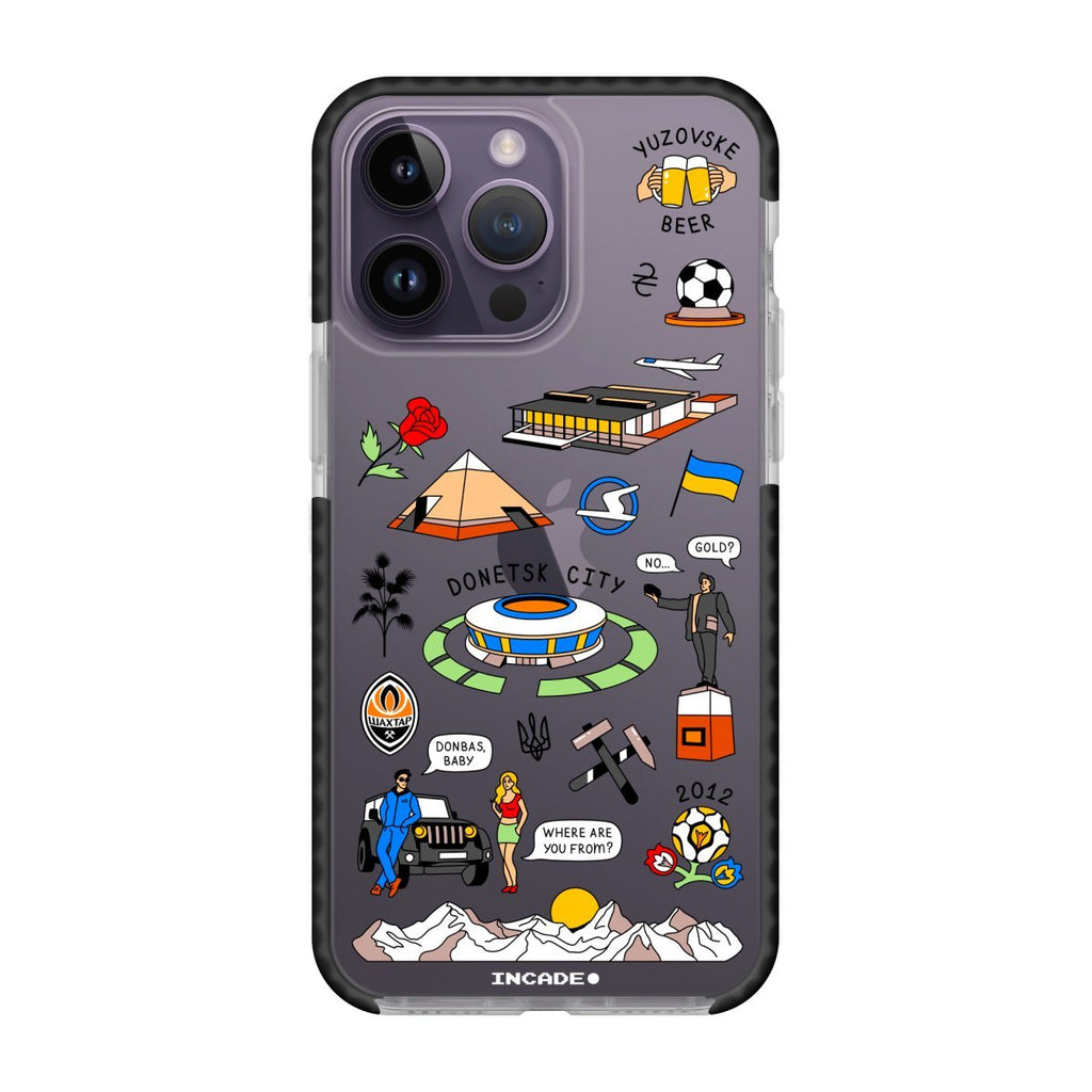 Чохол для iPhone 14 Pro Max DONETSK - INCADE