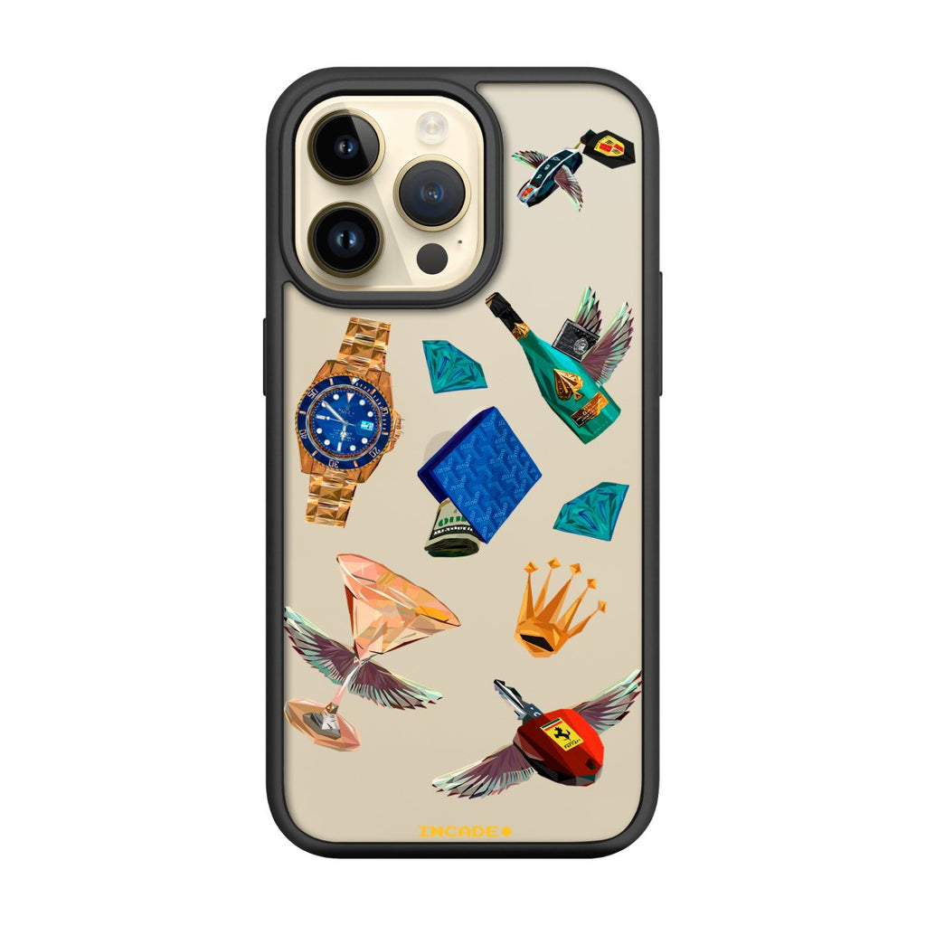 Чохол для iPhone 14 Pro Max Ferrari porsche rolex - INCADE