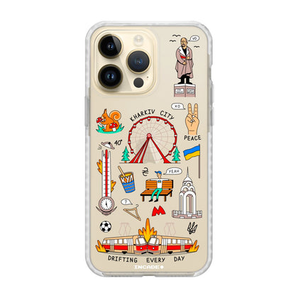 Чохол для iPhone 14 Pro Max KHARKIV - INCADE