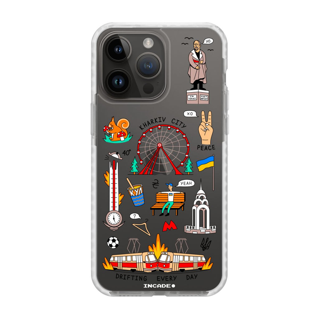 Чохол для iPhone 14 Pro Max KHARKIV - INCADE