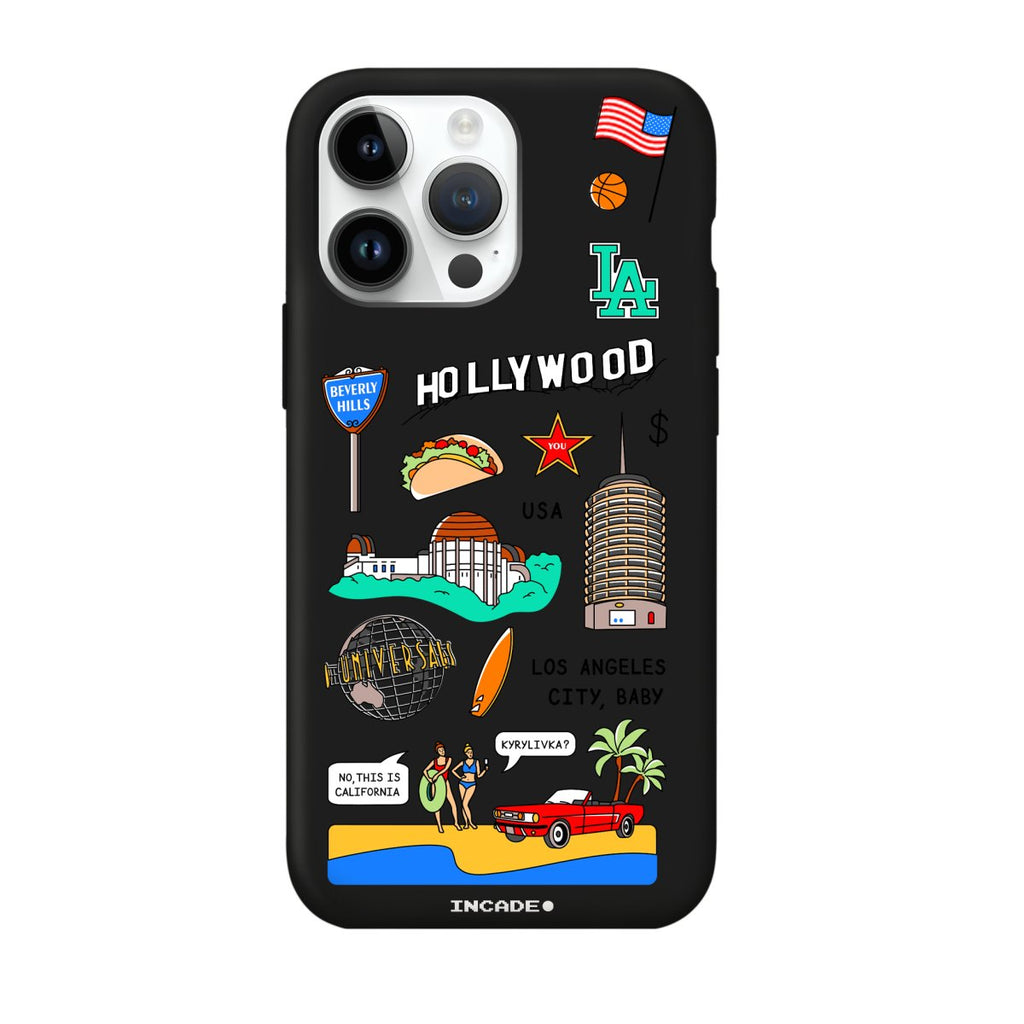 Чохол для iPhone 14 Pro Max LOS ANGELES - INCADE