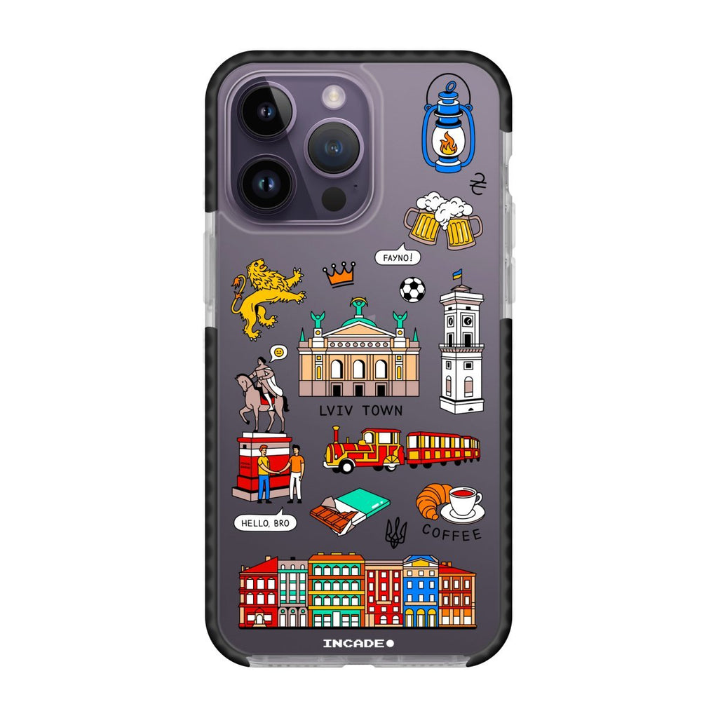Чохол для iPhone 14 Pro Max LVIV - INCADE