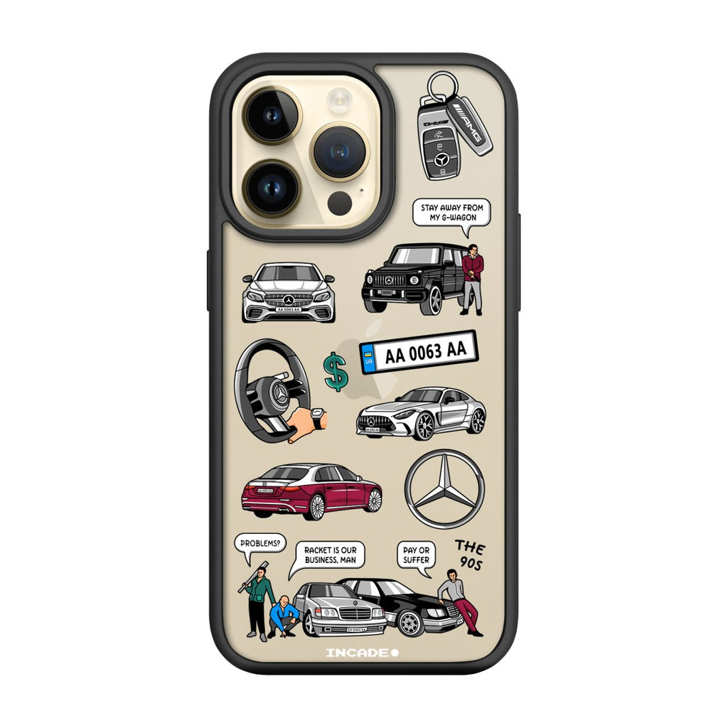 Чохол для iPhone 14 Pro Max MERCEDES - INCADE
