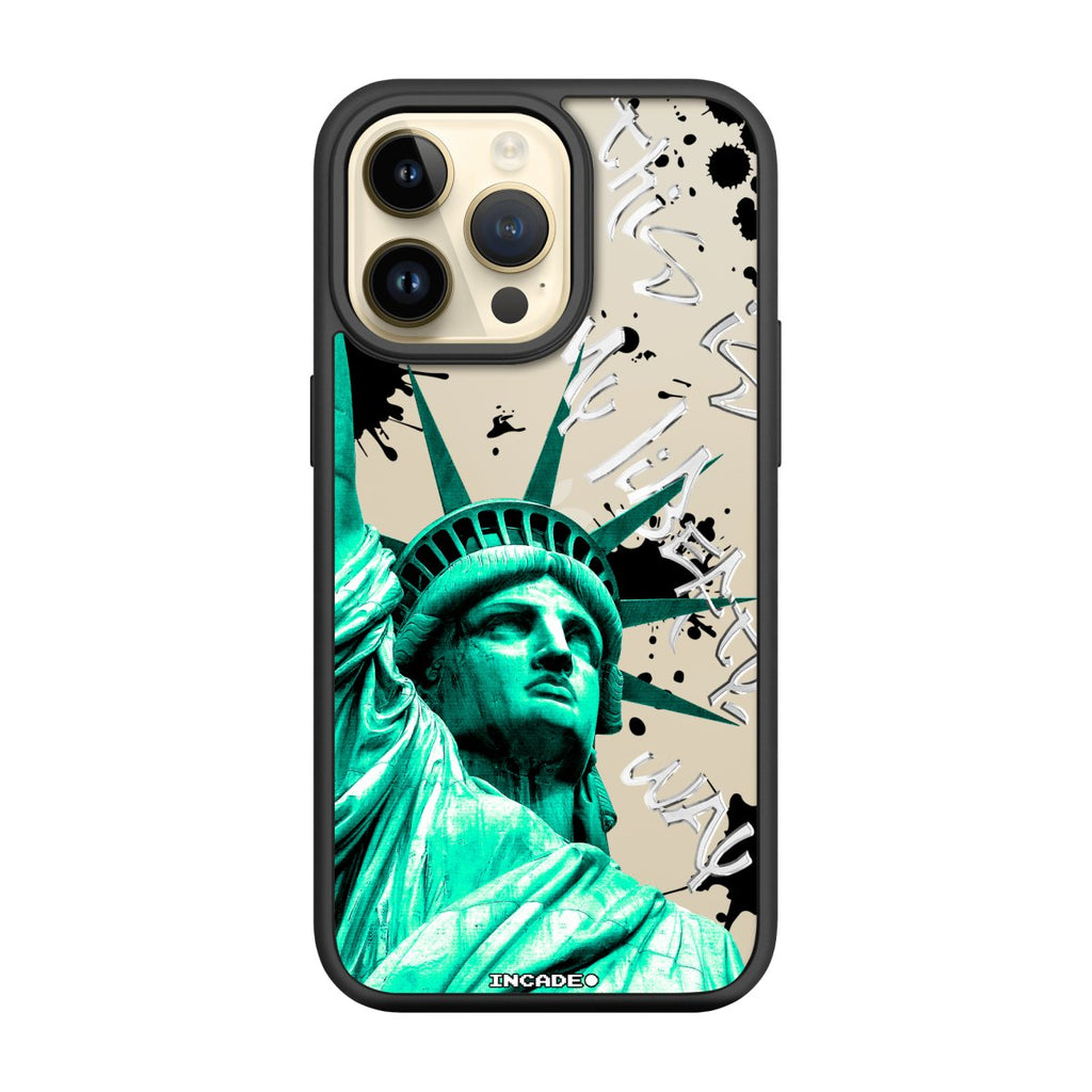 Чохол для iPhone 14 Pro Max STATUE GREEN - INCADE