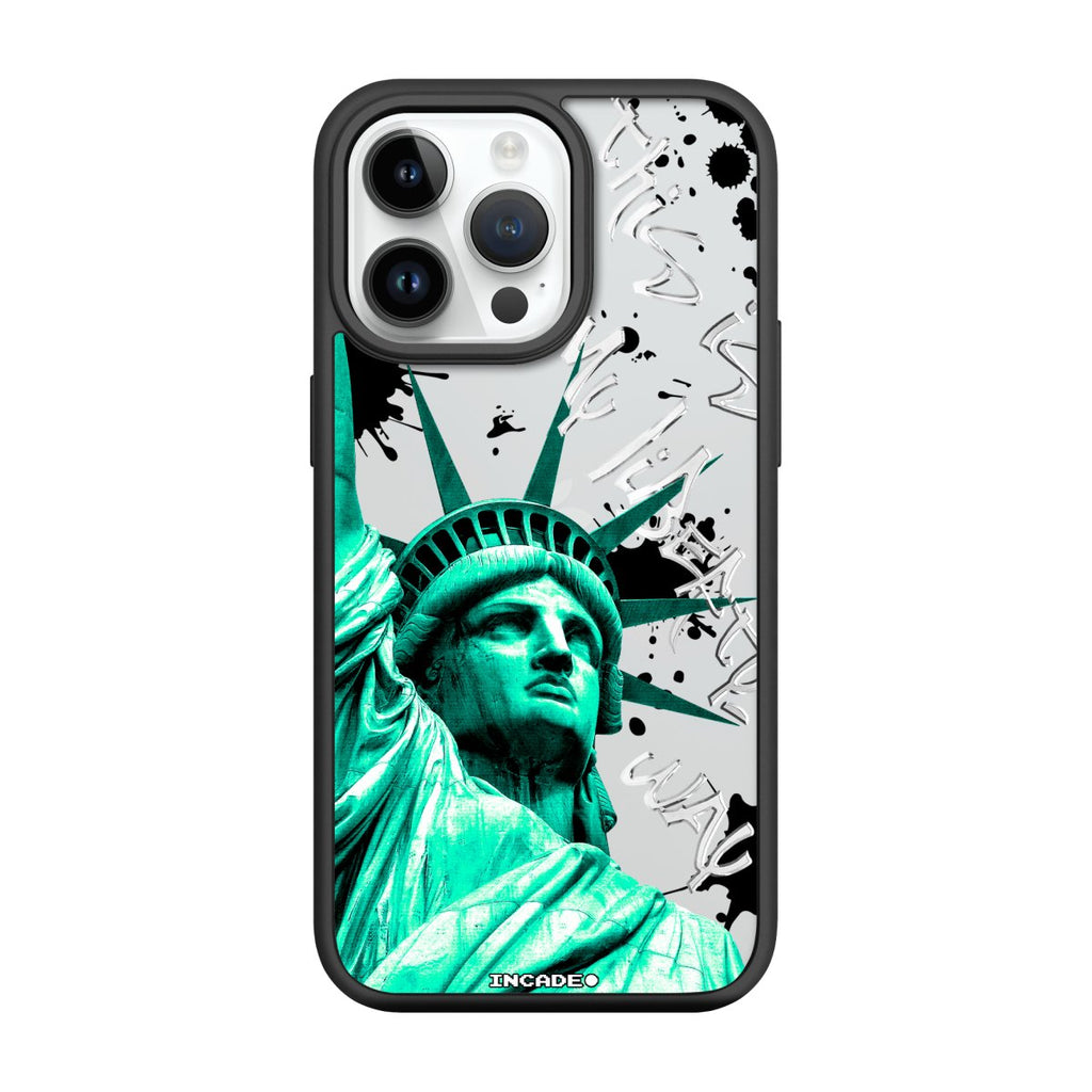 Чохол для iPhone 14 Pro Max STATUE GREEN - INCADE