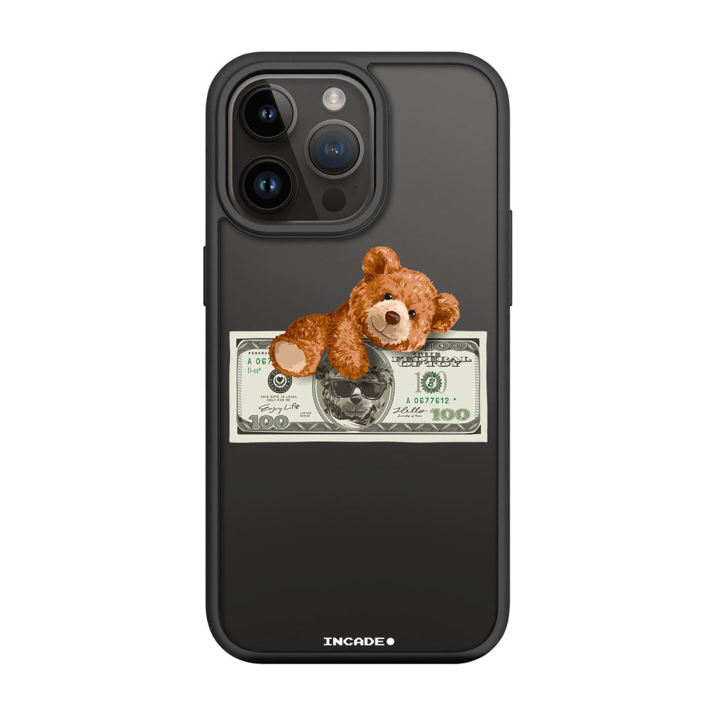 Чохол для iPhone 14 Pro Max teddy dollar - INCADE