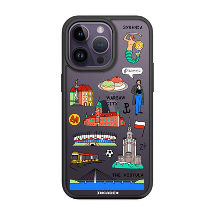Чохол для iPhone 14 Pro Max з принтом WARSAW