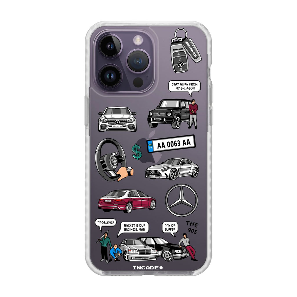 Чохол для iPhone 14 Pro MERCEDES - INCADE