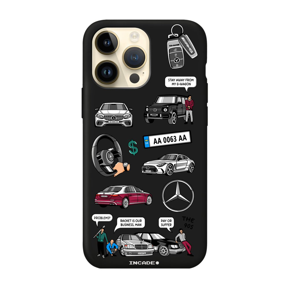 Чохол для iPhone 14 Pro MERCEDES - INCADE