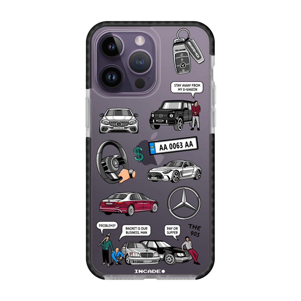 Чохол для iPhone 14 Pro MERCEDES - INCADE