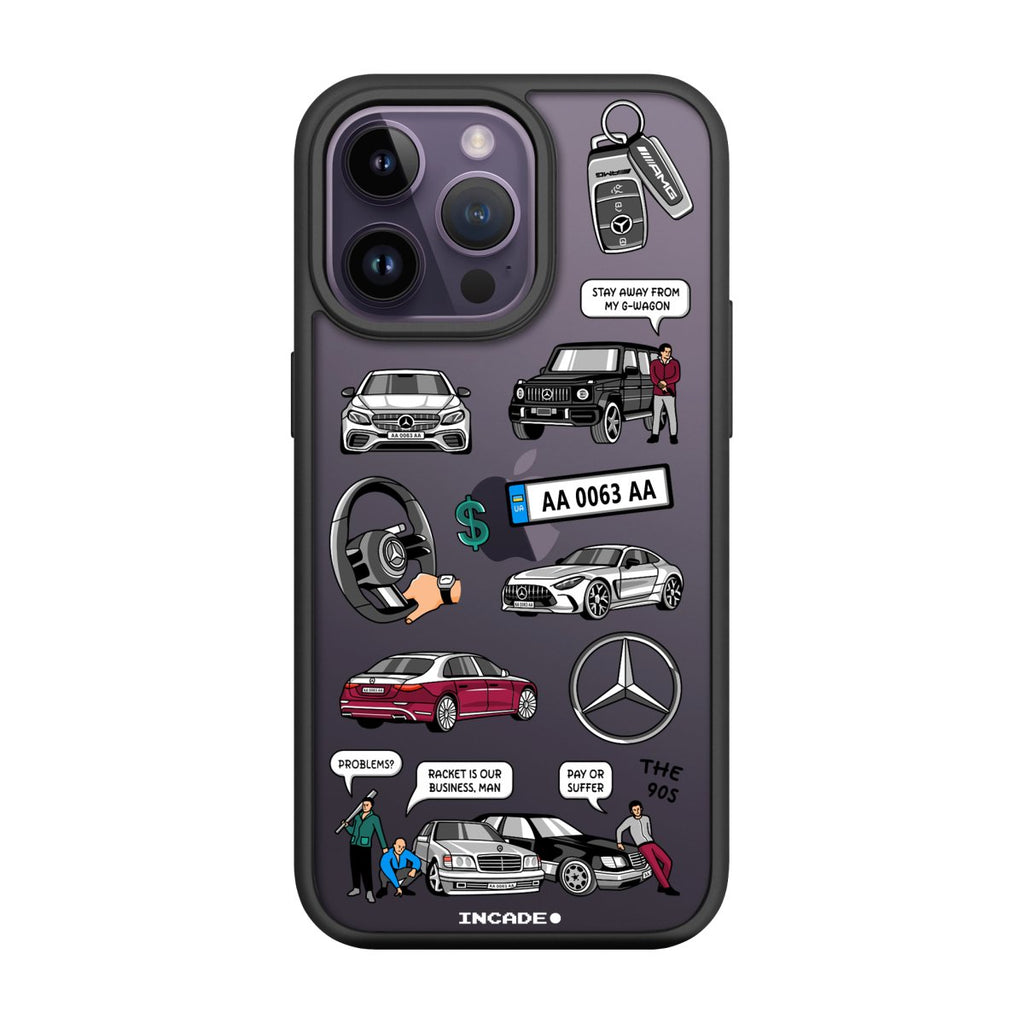 Чохол для iPhone 14 Pro MERCEDES - INCADE
