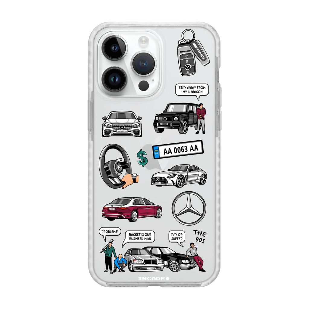 Чохол для iPhone 14 Pro MERCEDES - INCADE