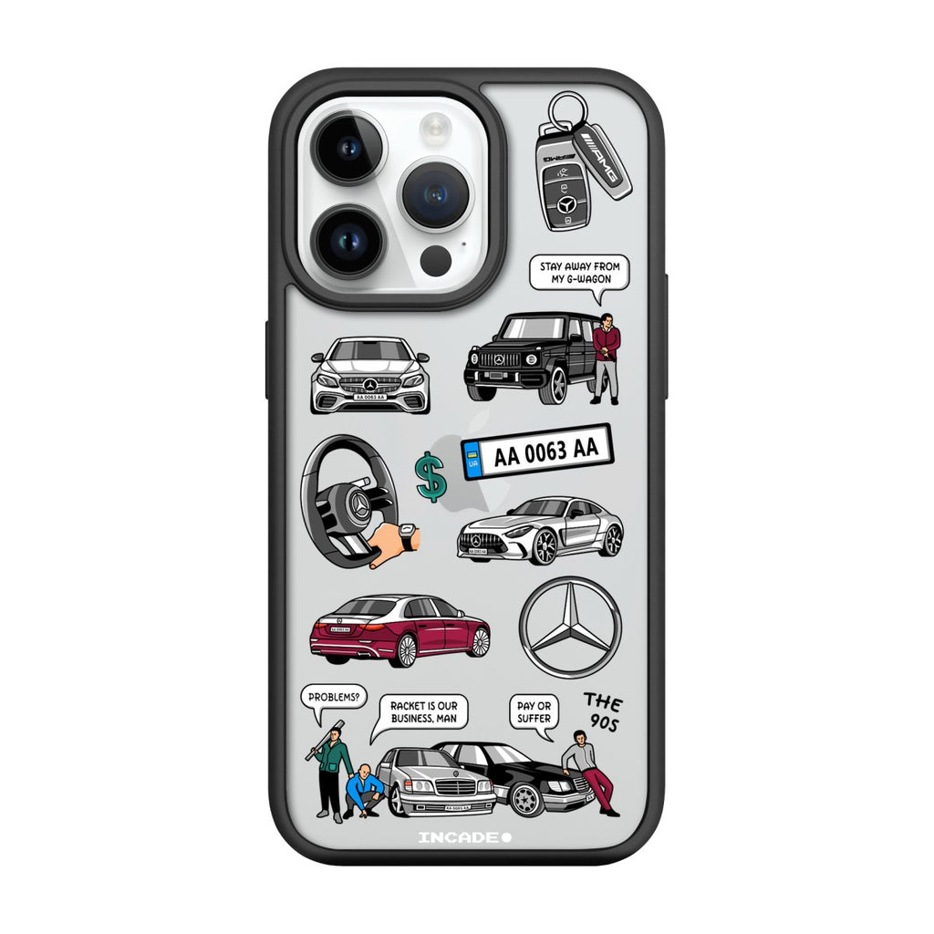 Чохол для iPhone 14 Pro MERCEDES - INCADE