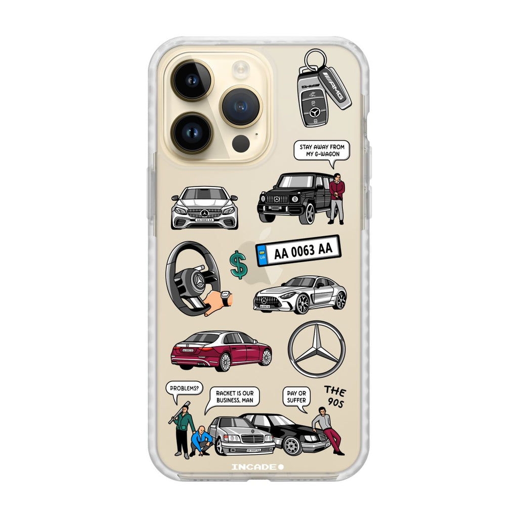 Чохол для iPhone 14 Pro MERCEDES - INCADE