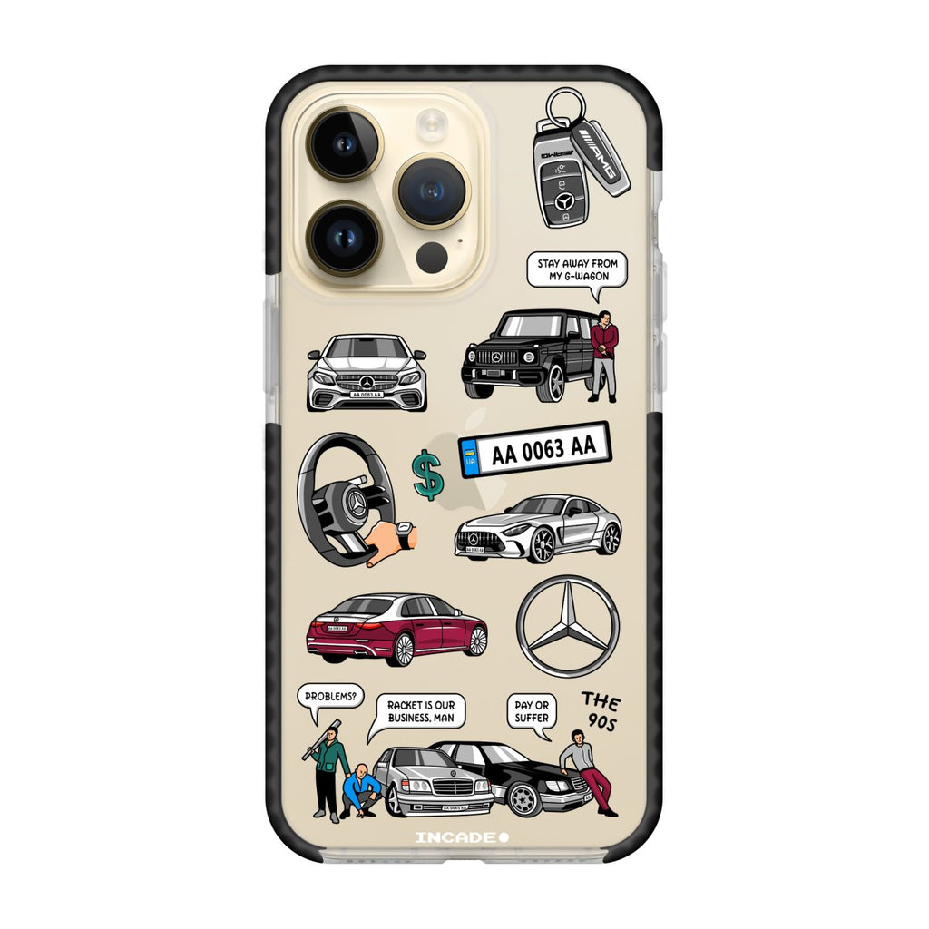 Чохол для iPhone 14 Pro MERCEDES - INCADE