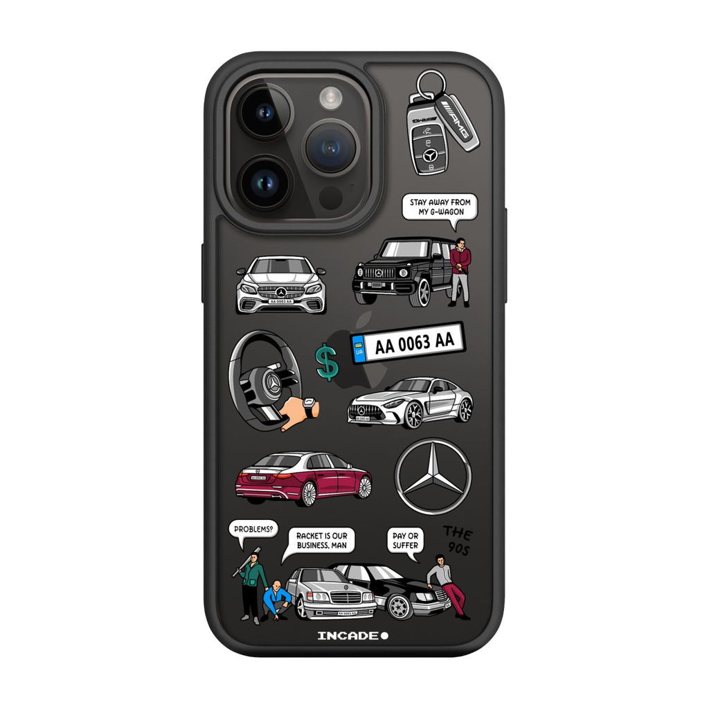 Чохол для iPhone 14 Pro MERCEDES - INCADE