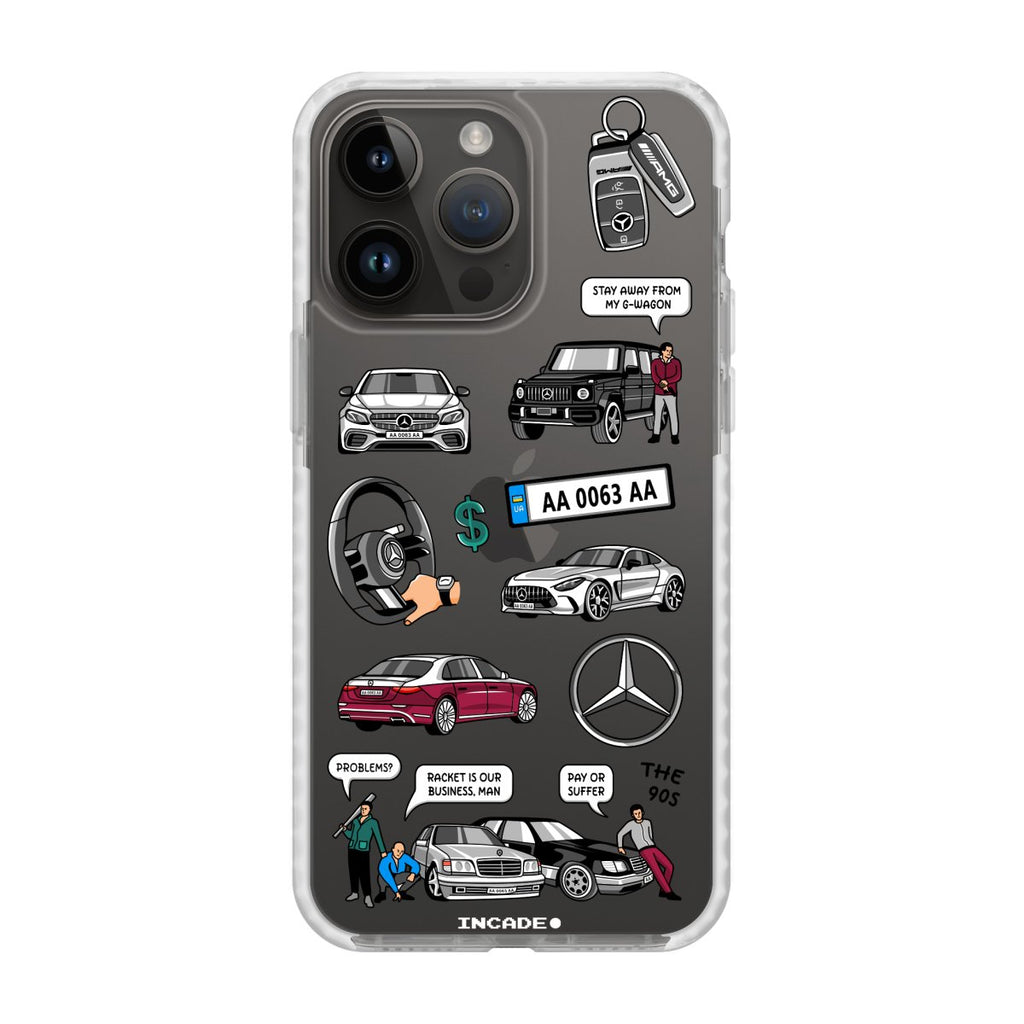Чохол для iPhone 14 Pro MERCEDES - INCADE