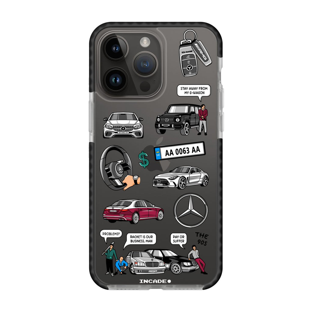 Чохол для iPhone 14 Pro MERCEDES - INCADE