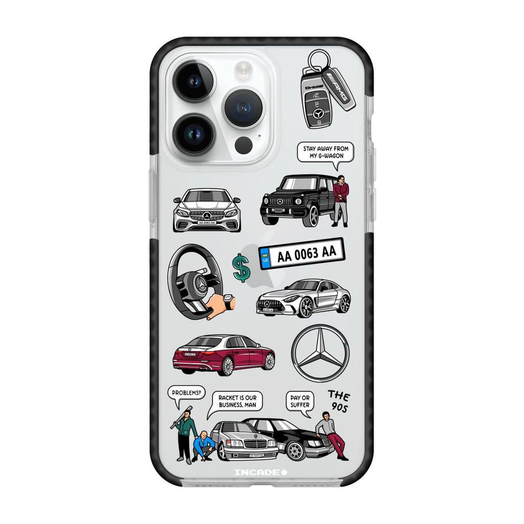 Чохол для iPhone 14 Pro MERCEDES - INCADE